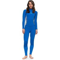 Womens Syncro Series 3/2mm Flatlock Back Zip Wetsuit SEA BLUE
